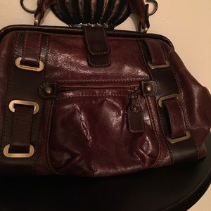 Vintage 80s Nuovedive leather doctor-style bag